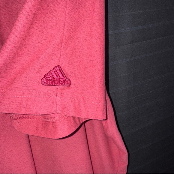 Adidas Golf Polo PrimeGreen Purple Short Sleeve 2XL Highland Country Club - Picture 6 of 8